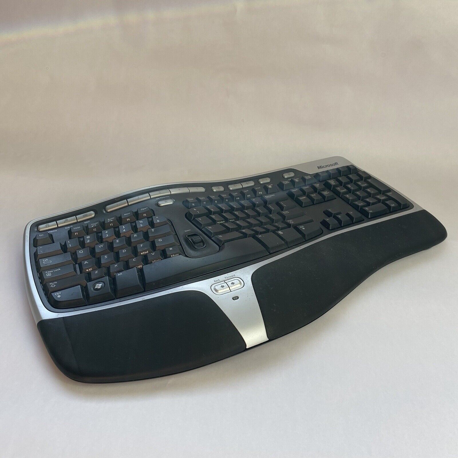 Microsoft Natural Wireless Ergonomic Keyboard 7000 No USB Dongle