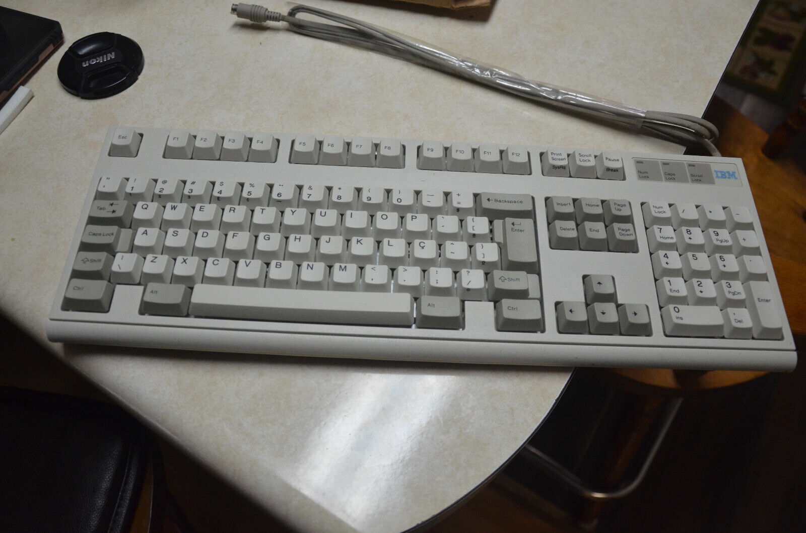IBM Lexmark 1995 Model M2 Vintage Keyboard Part No. 73G4616 PS2 connection New