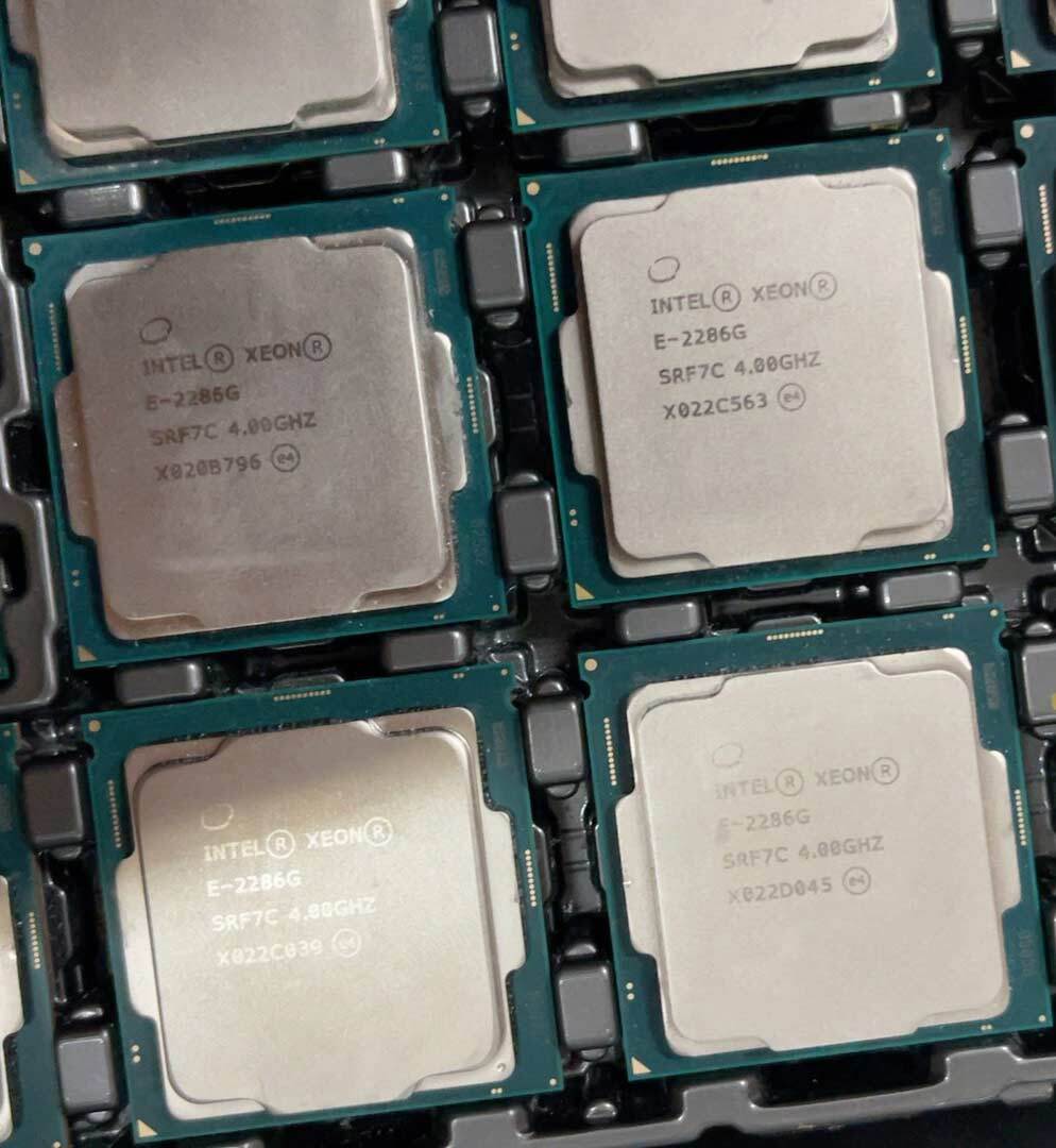 Intel Xeon E-2286G (QS) 6 core 12 threads 4.0Ghz LGA 1151 cpu processor
