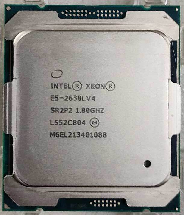 Intel Xeon E5-2630L v4 CPU processor SR2P2 10 core 1.8GHz LGA 2011-3 14 nm 55W