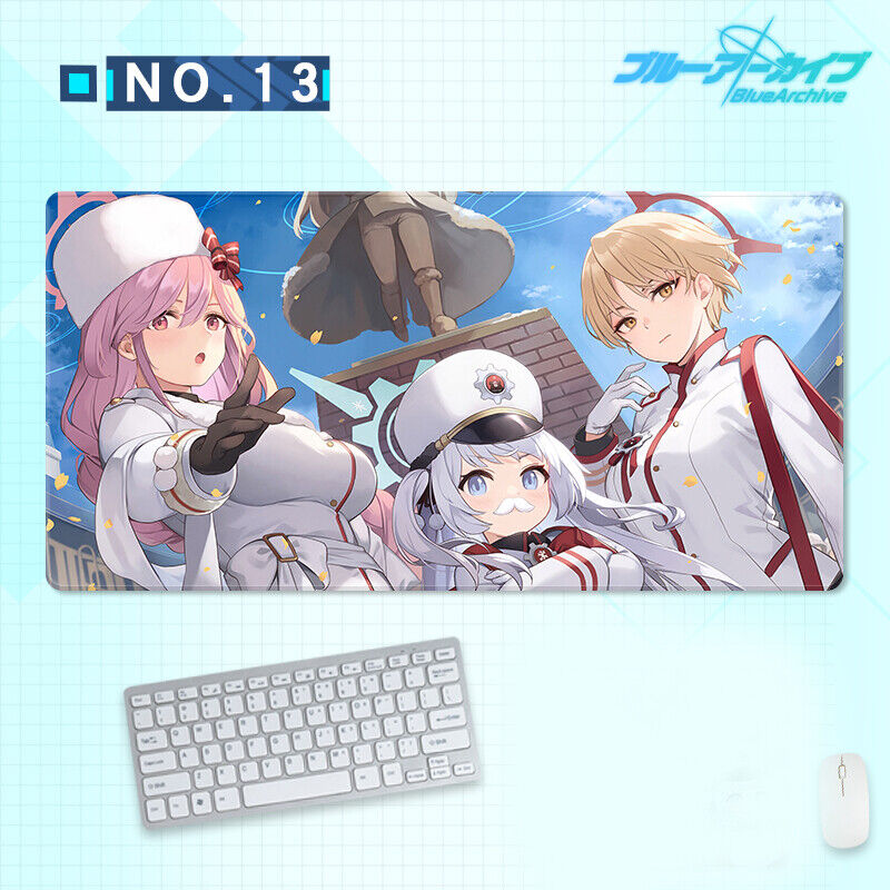 70X40CM Anime Azur Lane Cosplay Keyboard Sexy Mouse Pad GAME Desk Mouse Mat R13