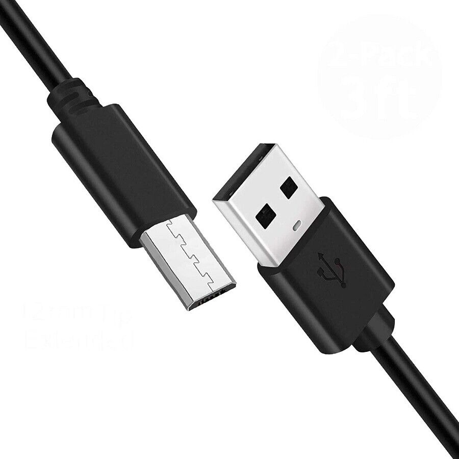 Micro USB Extra Long Plug Data Charger Adapter Cable For Mobile Phone Tablet AU