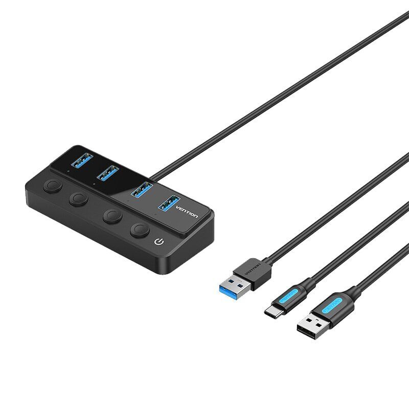 USB C Hub High Speed 4 Ports Multi Type C to USB 3.0 Hub Splitter Adapter