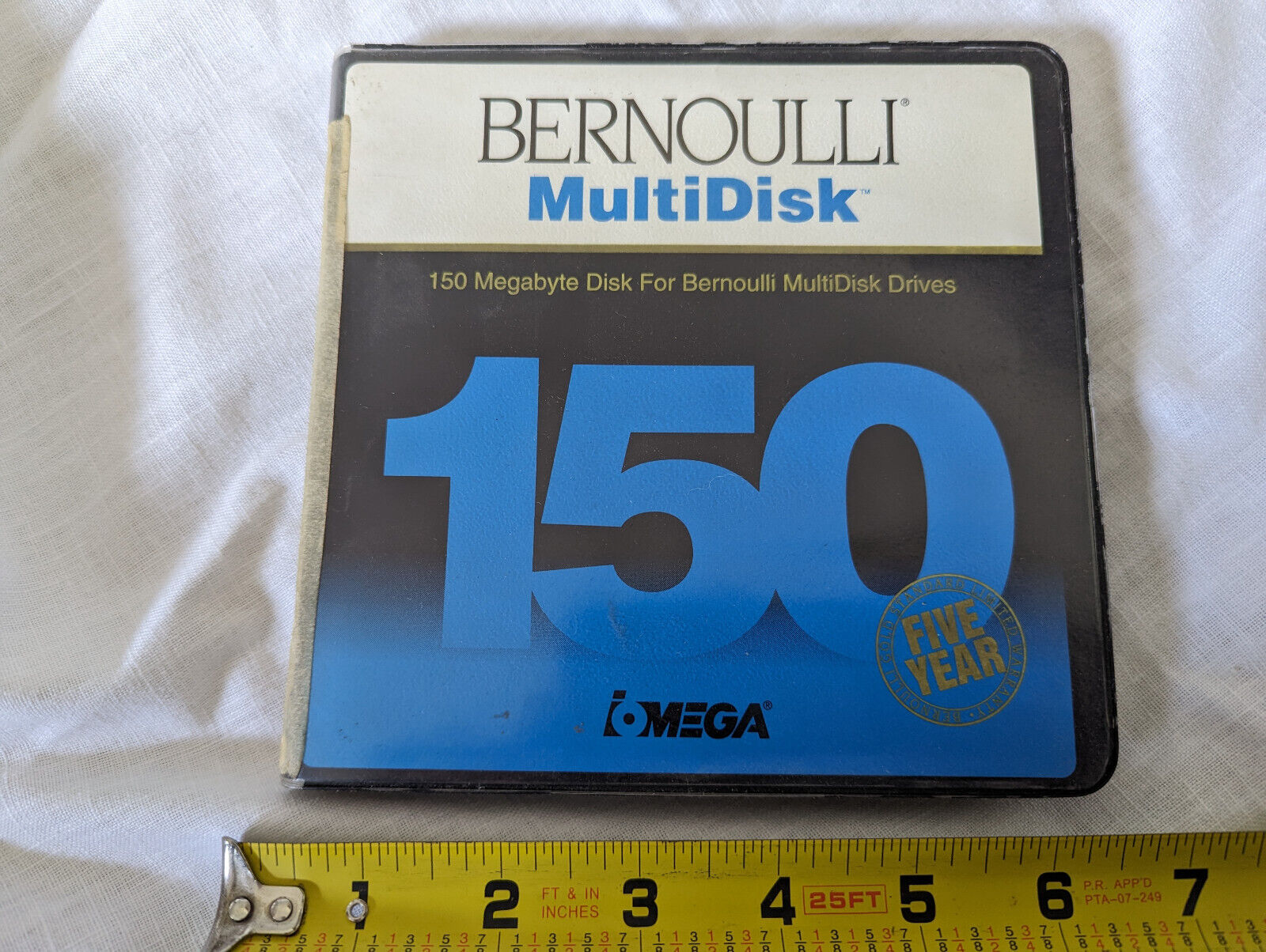 iOmega Bernoulli 150 Megabyte Disk for MultiDisk Drives computer storage in case