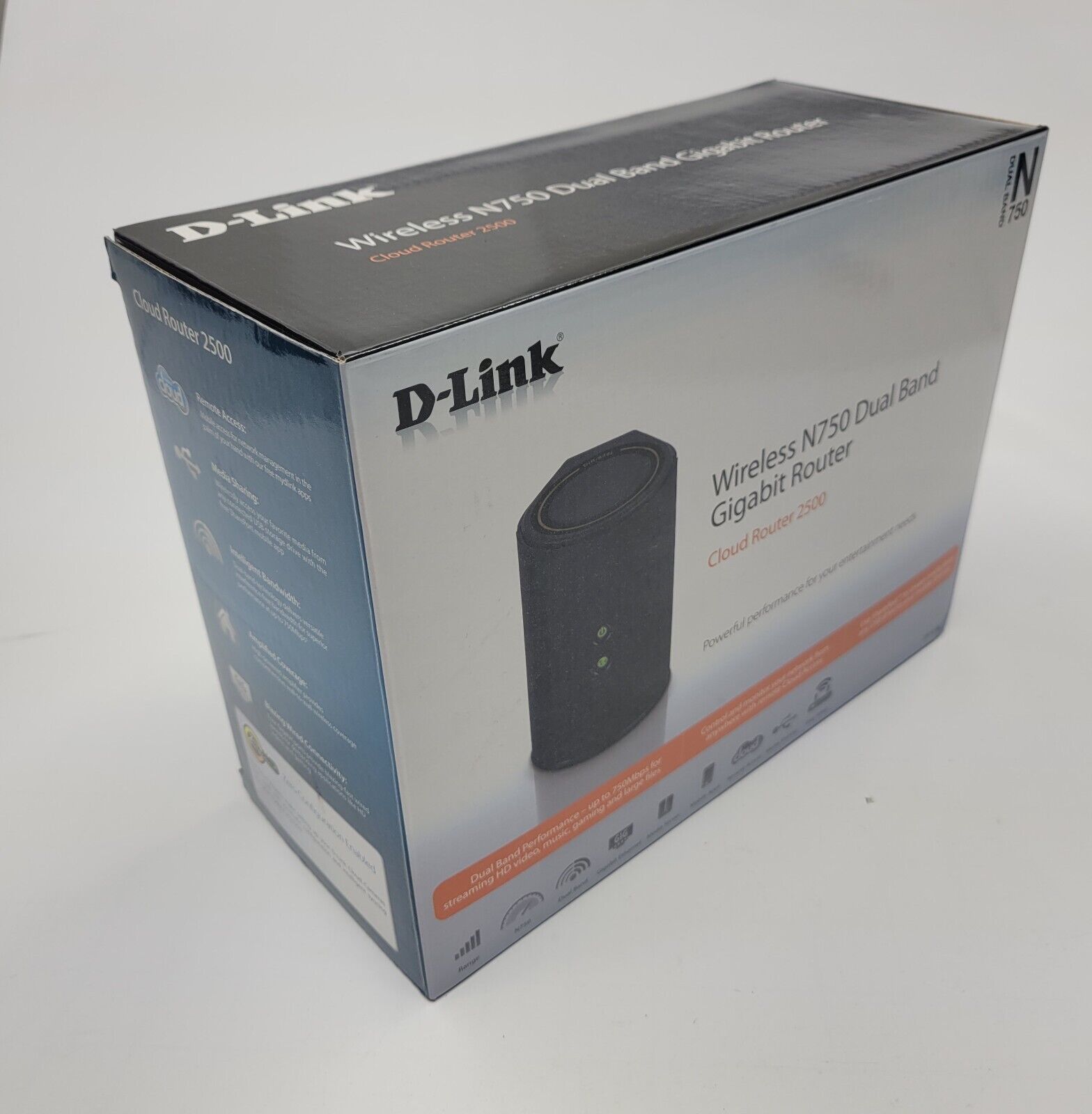D-link DIR-836L N750 Dual Band Gbe Router - Cloud Router 2500