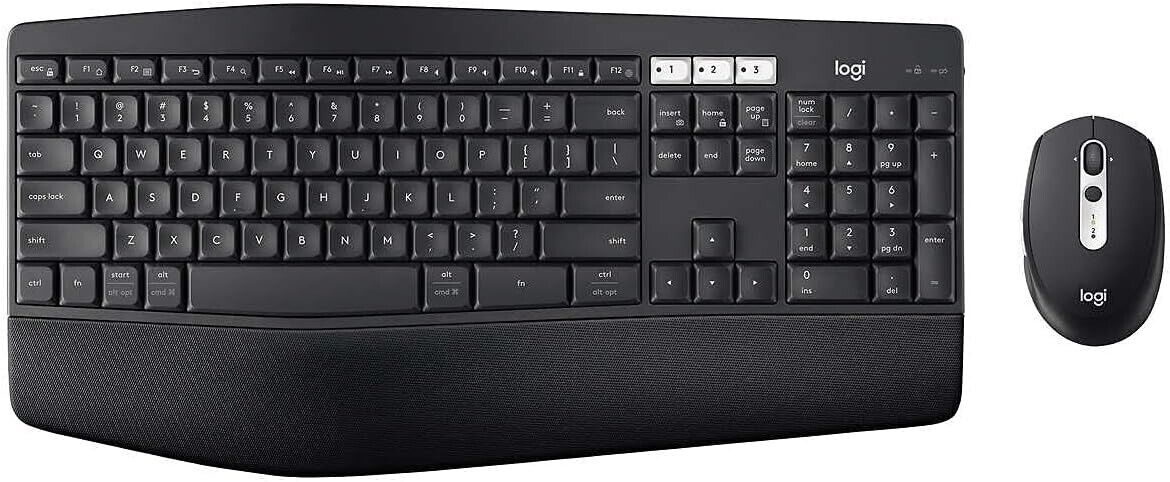 Logitech MK825 Performance Wireless Keyboard & Mouse Combo Pair Up to 2 Devices