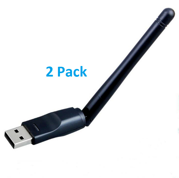 2 Pk Computer wireless network 150m USB receiver portable WiFi receiver RT5370