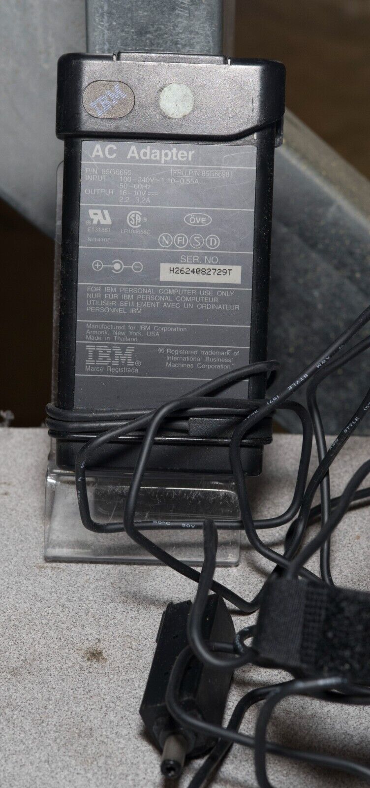 Genuine Vintage IBM ThinkPad 510 701 600 560 365 AC/DC Power Supply Adapter 3pr