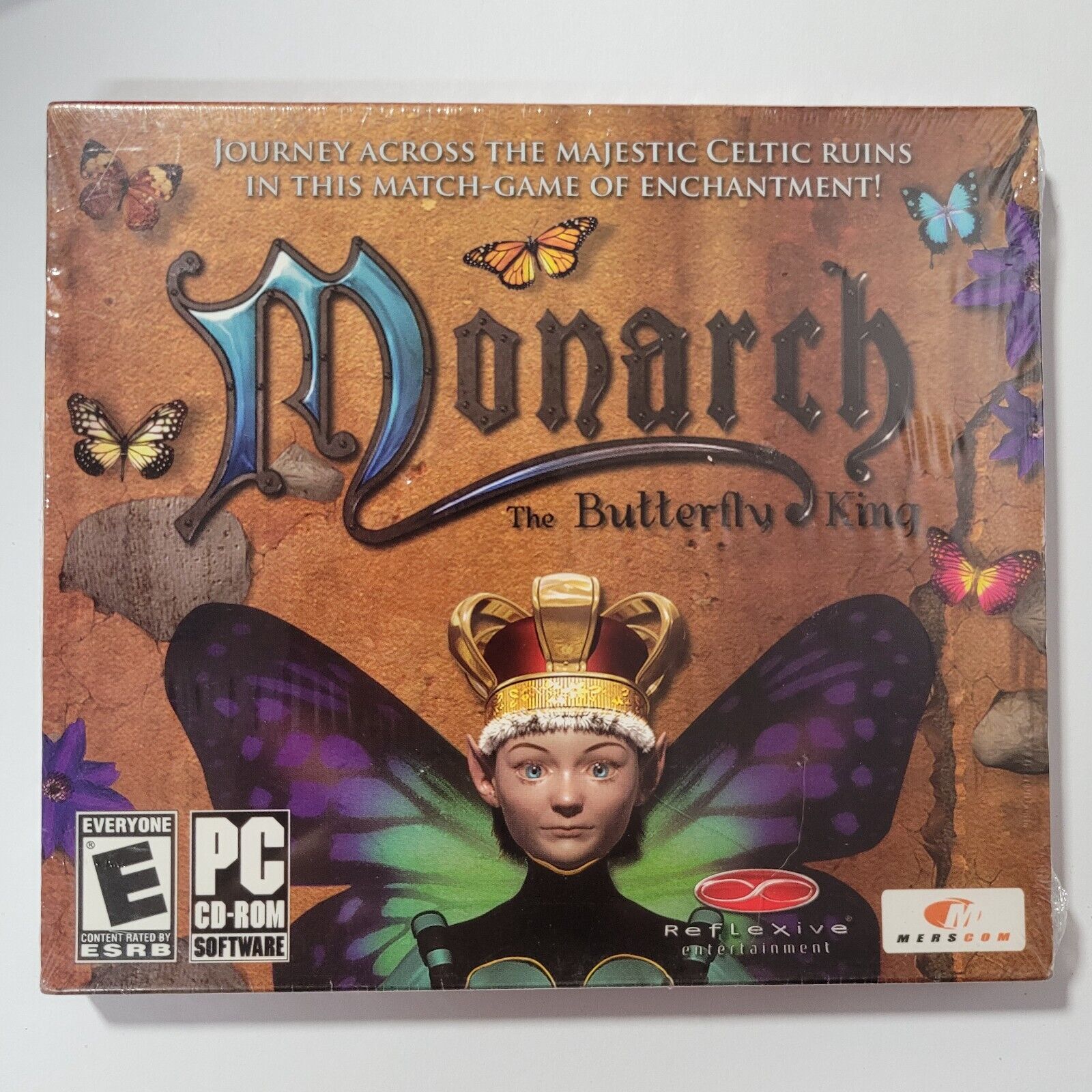 Monarch The Butterfly King PC Video Game flowers puzzles challenges NEW SEALED
