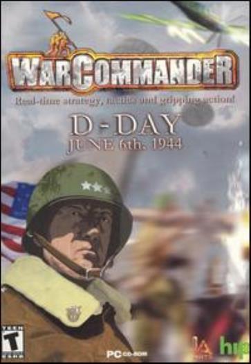 WarCommander PC CD real-time strategy D-Day WWII command allied invasion game