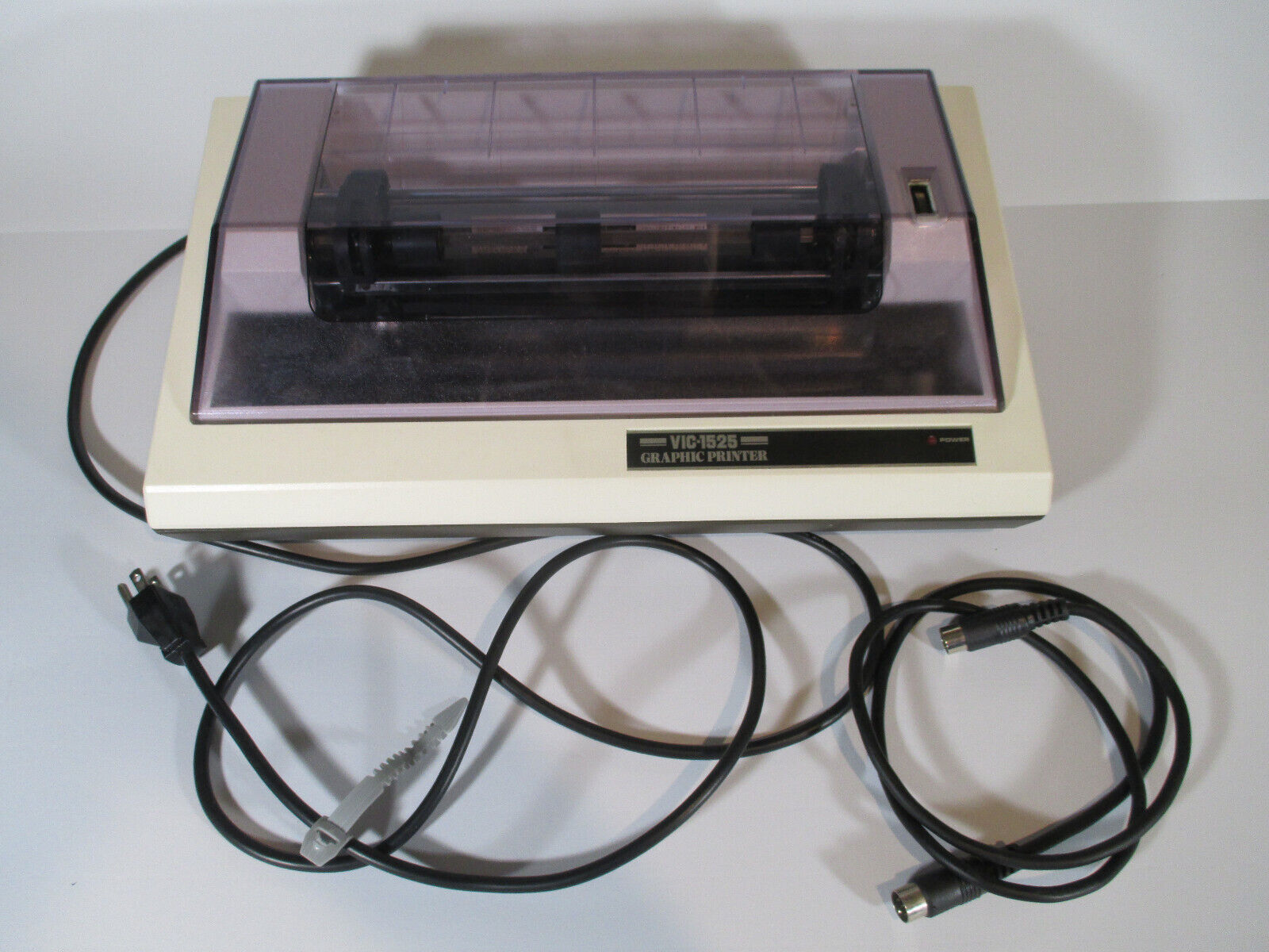Vintage Commodore VIC-1525 Graphic Printer - Untested - Please Read Description
