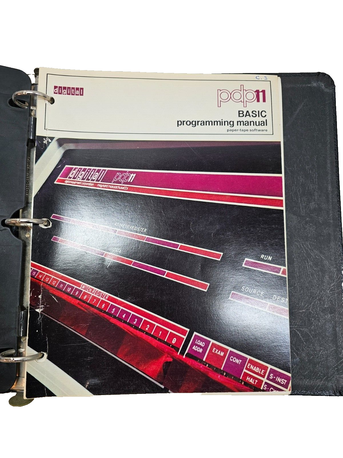 Vintage 1970 Digital Equipment DEC PDP11 Basic Programming Manual 2nd Edt