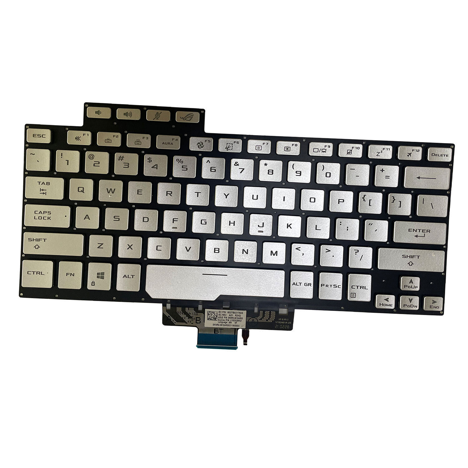 New For ASUS ROG Zephyrus G14 GA401 GA401U with Backlit US Keyboard Replacement