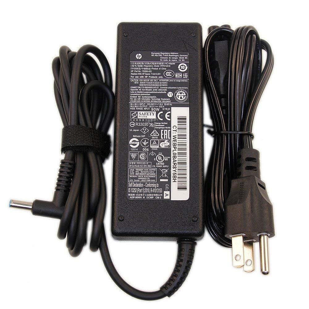 Genuine 90W Adapter Charger Envy Touchsmart Sleekbook 1517 M6 M7Series 4.5*3.0mm