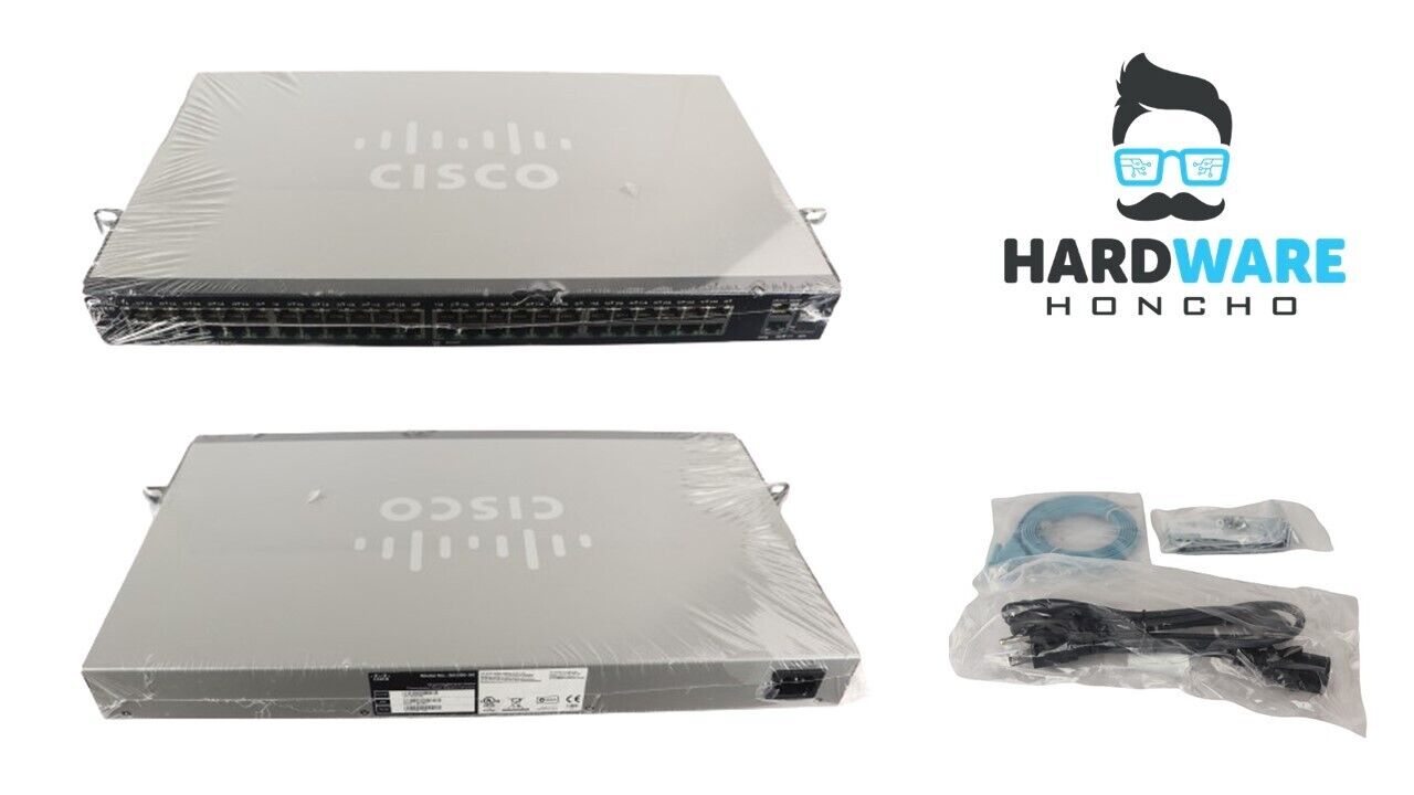 Cisco SLM2048T SG200-50 48 Ports Gigabit Managed Switch
