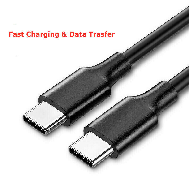 USB C To USB C 3A Fast Charging Data Transfer Cable Type-C For Samsung S8 S9