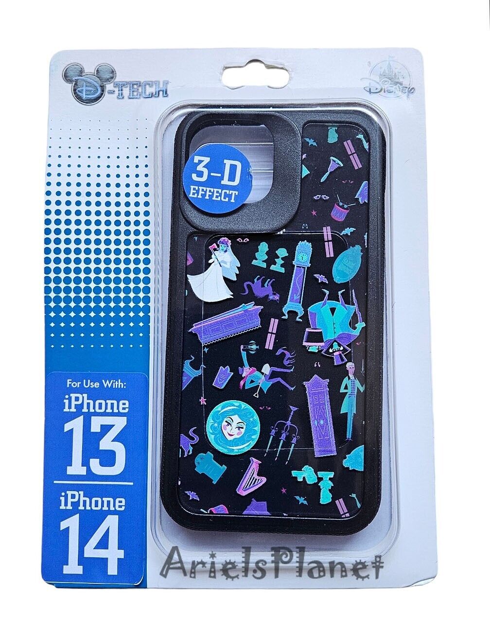 2023 DISNEY PARKS The HAUNTED MANSION Leota Hatbox iPHONE 13 / 14 Cover 3D