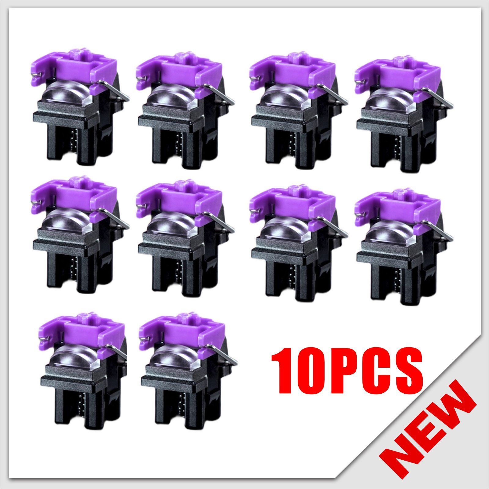 10PCS Razer Clicky Optical Purple Switches Kit Keyboard Accessories New 