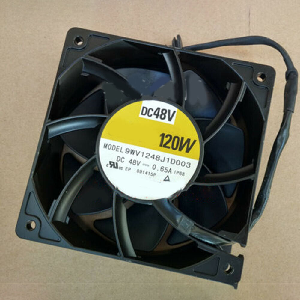 9WV1248J1D003 for Sanyo SANACE 120W 120*120*38mm 48V 0.65A Cooling Fan