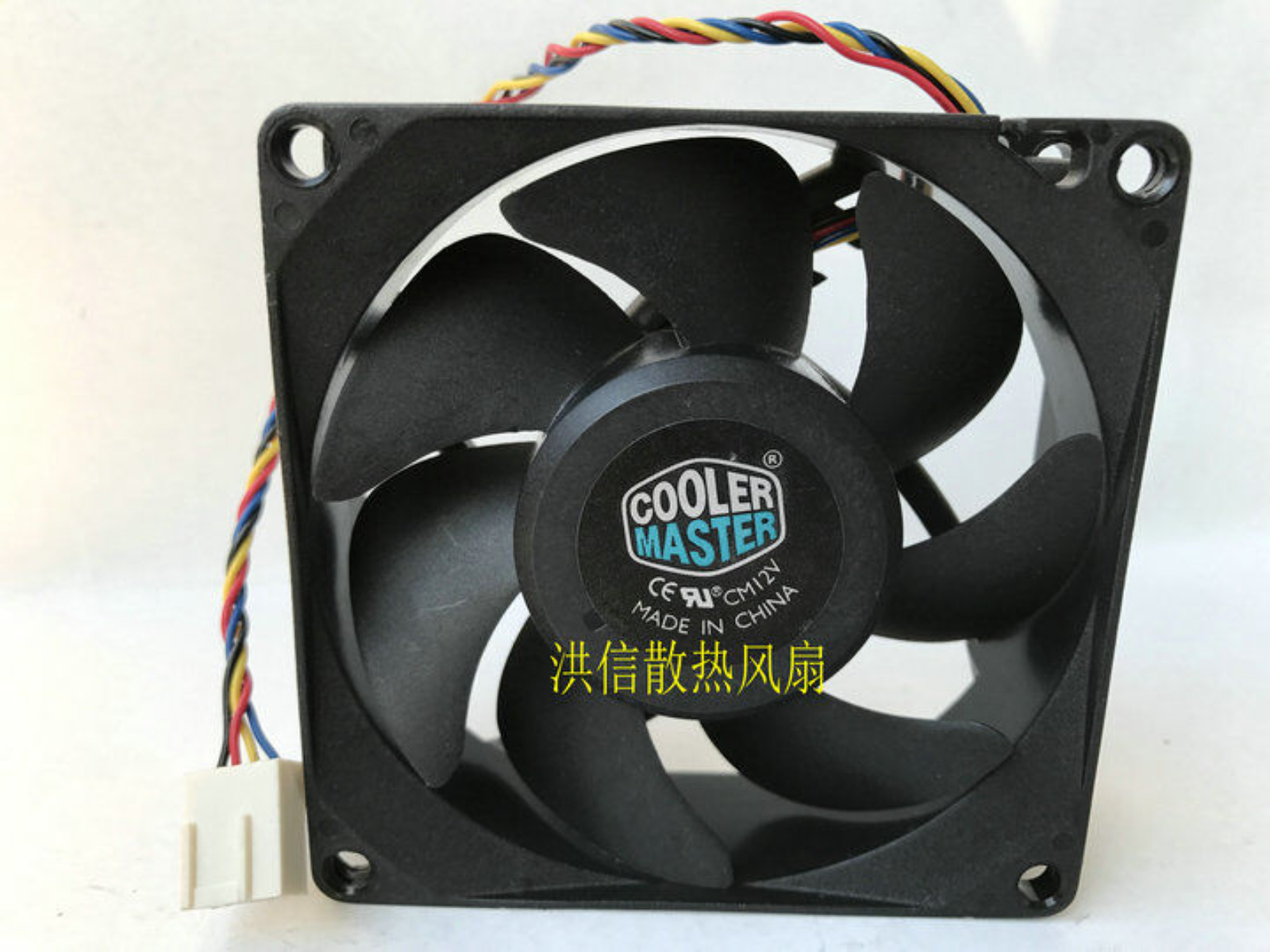 for Cooler Master FA08025M12LPA cooling fan 12V 80*80*25MM 4wire PWM #MB85 QL