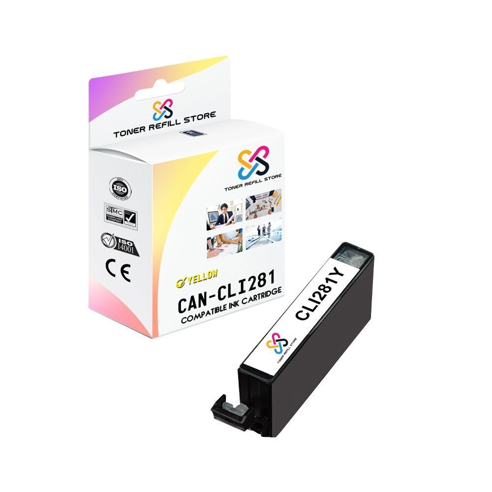 TRS CLI281 Yellow HY Compatible for Canon Pixma TR7520 TR8520 Ink Cartridge