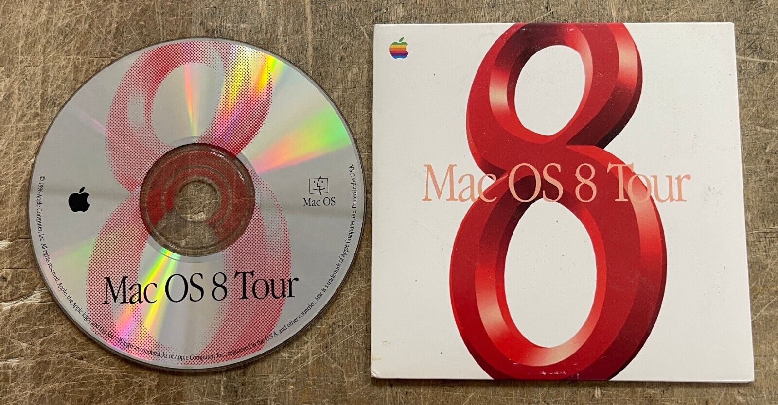 Apple Mac OS 8 Tour CD RARE