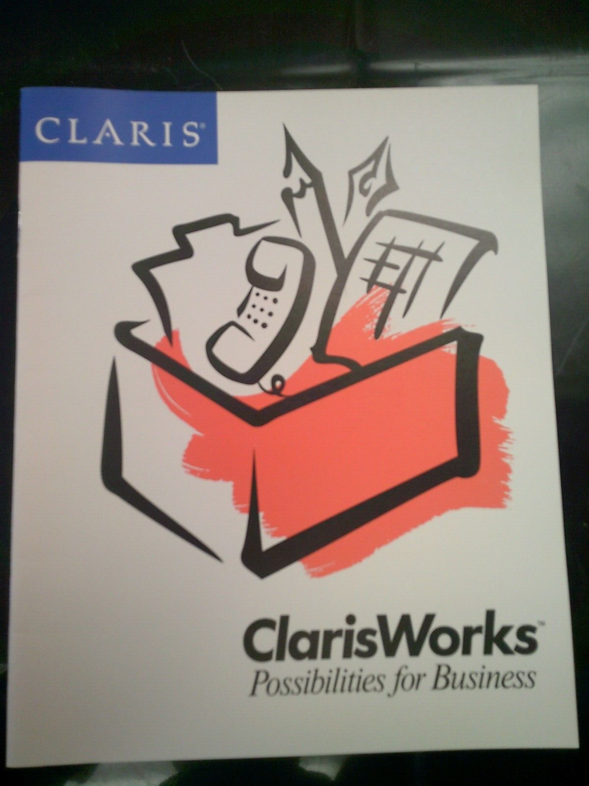 Claris 1991 ClarisWorks Possibilities for Business Promotional Book