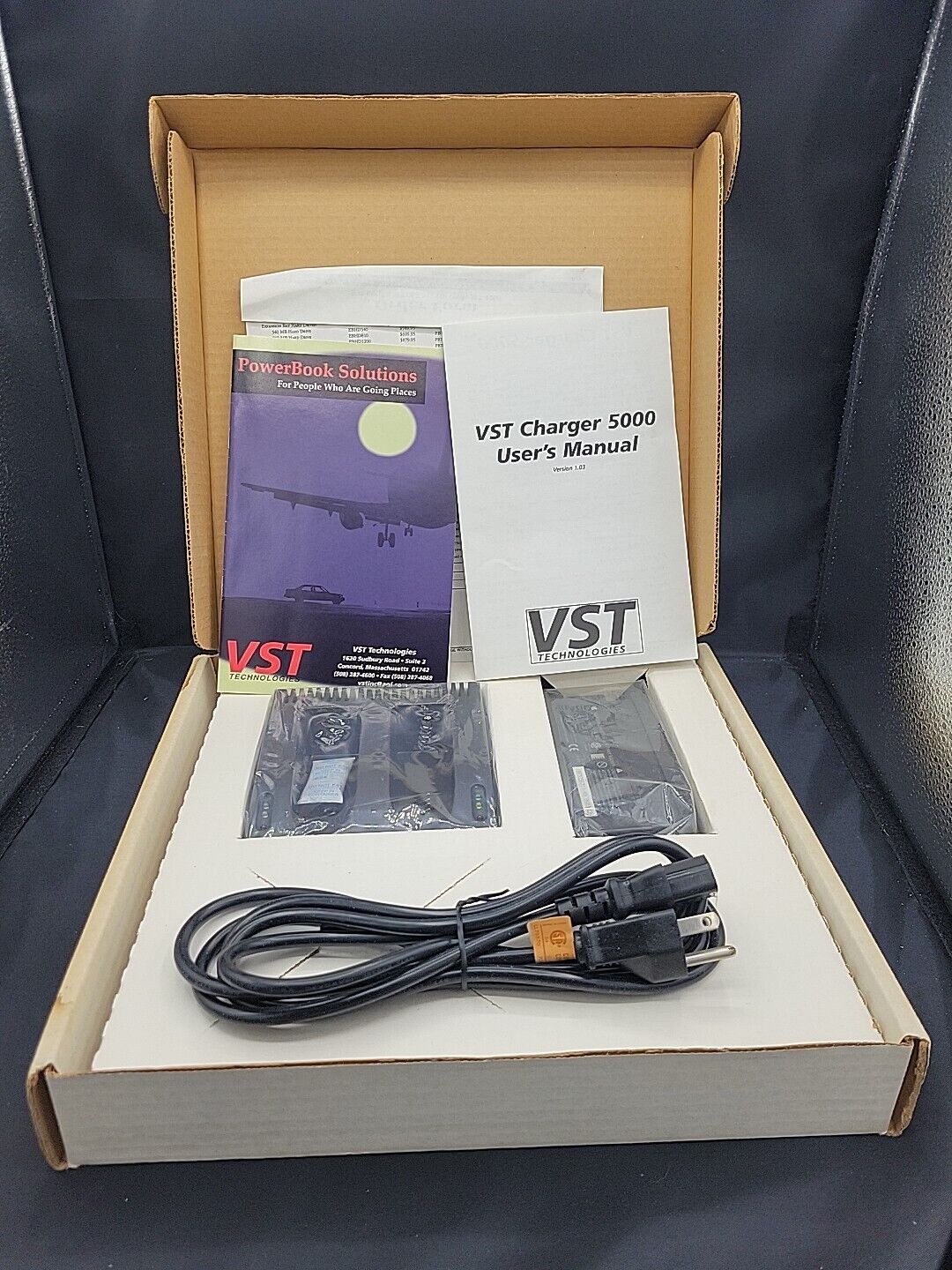 Vintage NOS Macintosh PowerBook Charger 5000-5300 /190 Series W/45W AC Adapter 