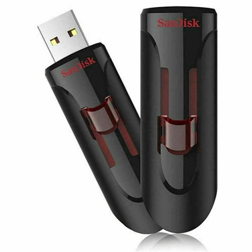 New SanDisk 64GB Cruzer Glide USB 3.0 Flash Drive Genuine USA Seller