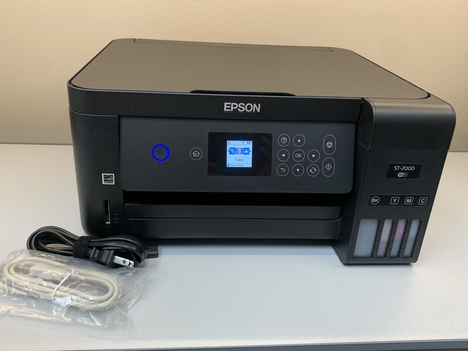 Epson WorkForce ST-2000 EcoTank SuperTank Color MFP Copy Scan WiFi Printer w Ink