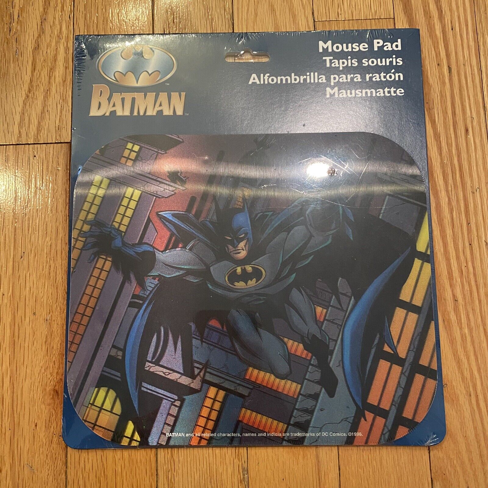 NEW Vintage 1996 Batman 3D Mouse Pad DC Comics 