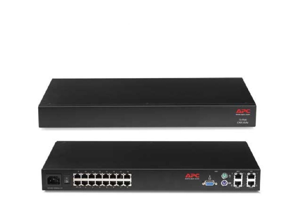 APC AP5401 16 port Analog CAT5 KVM Switch. Unlocked & Tested for AP5460 & AP5461