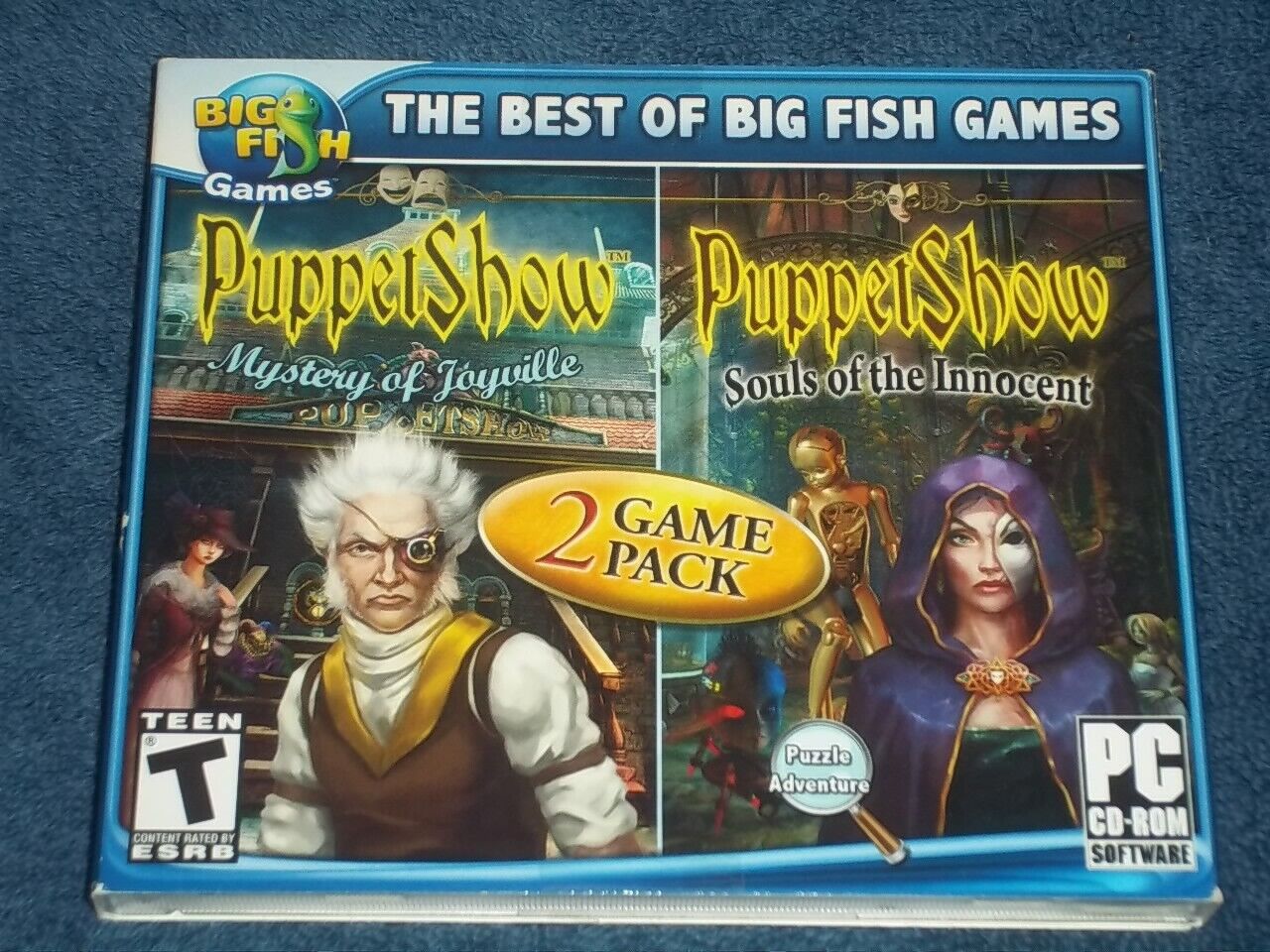 THE PUPPET SHOW - 2 PC GAME PACK (CD ROM, 2011)