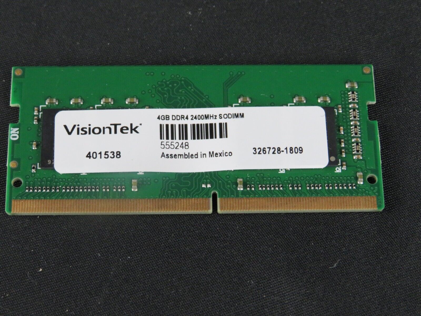 VisionTek 4GB DDR4 2400MHz RAM Module - Reliable Performance for Your System