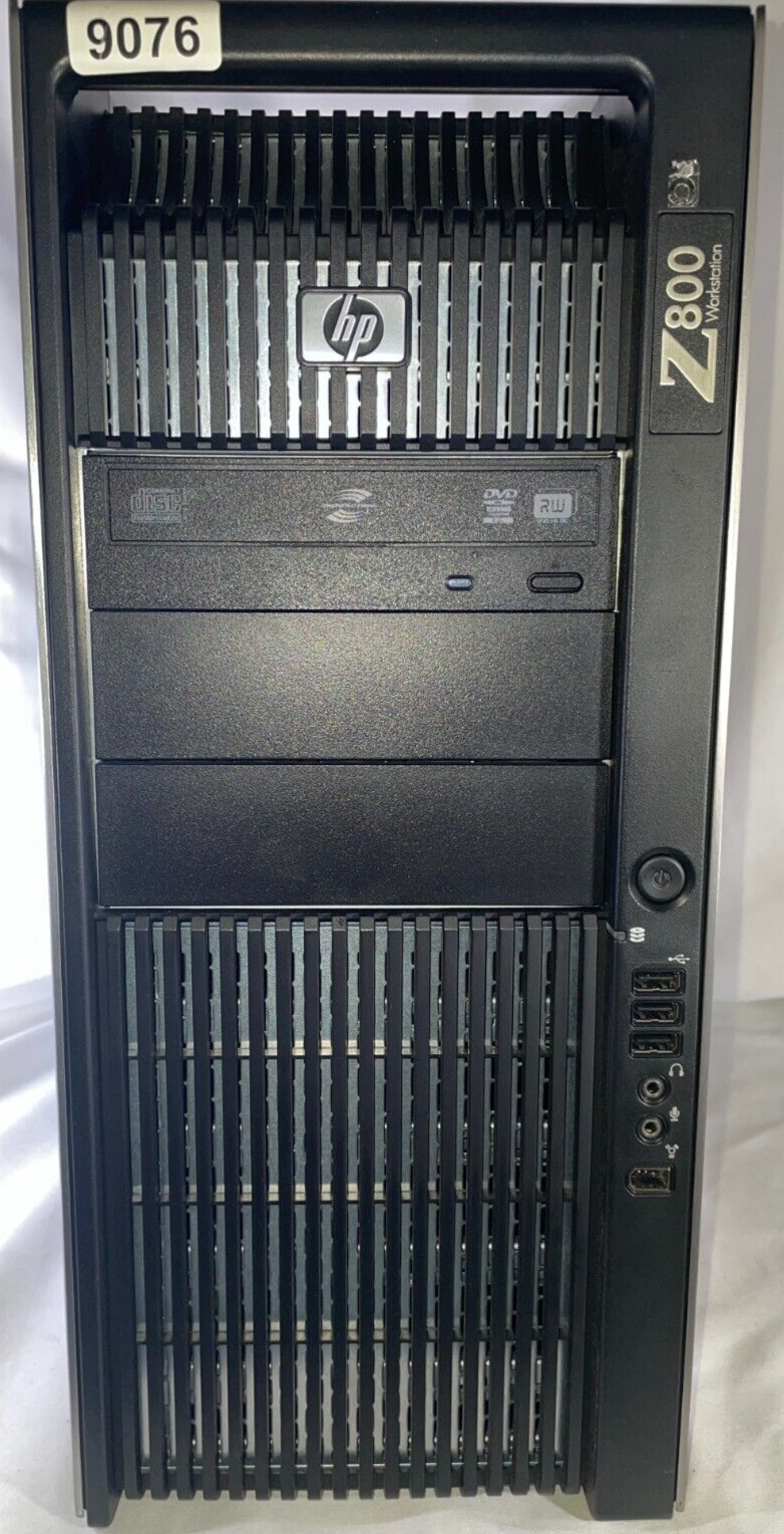 HP Z800 Workstation Dual Xeon X5680 32GB RAM 120GB SSD Nvidia Quadro