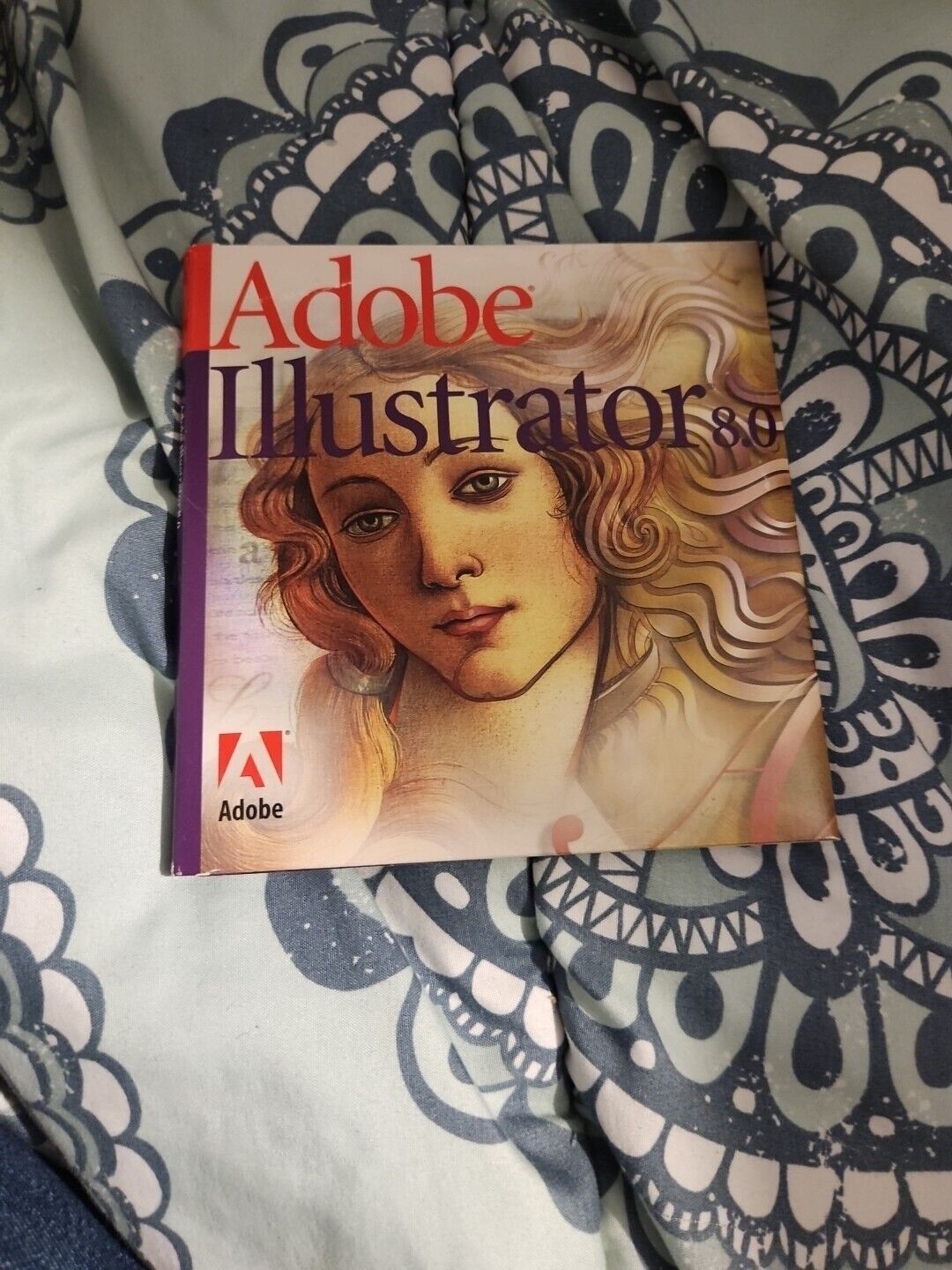 Preowned Adobe Illustrator 8.0 Application Disc + Tutorial CD For Macintosh