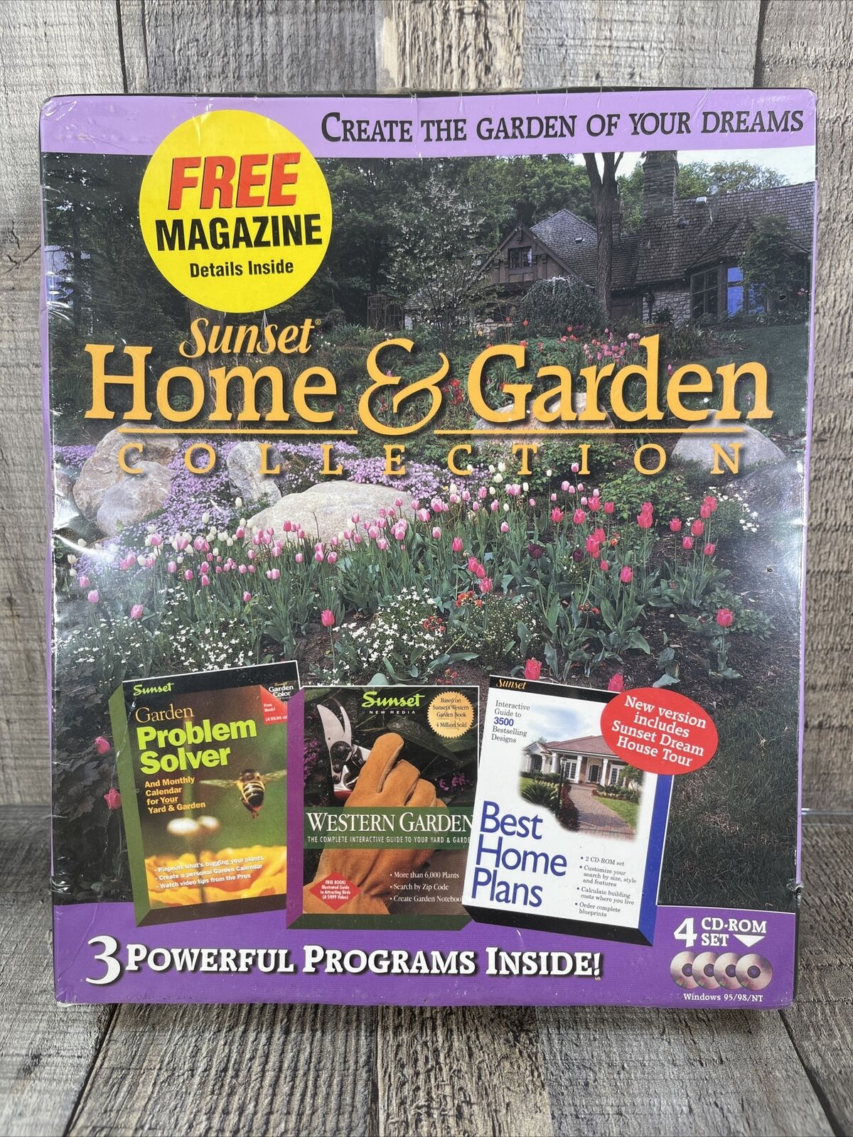 Sunset Home & Garden Collection PC Software Vintage