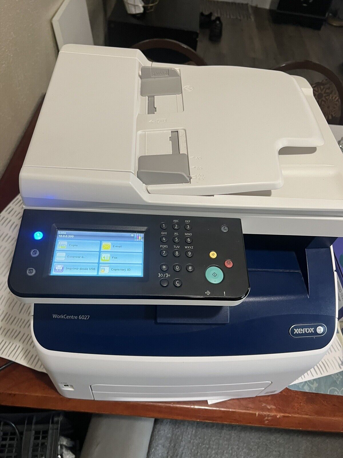 Xerox WorkCentre 6027/NI Wireless Multi-function Color Laser Printer