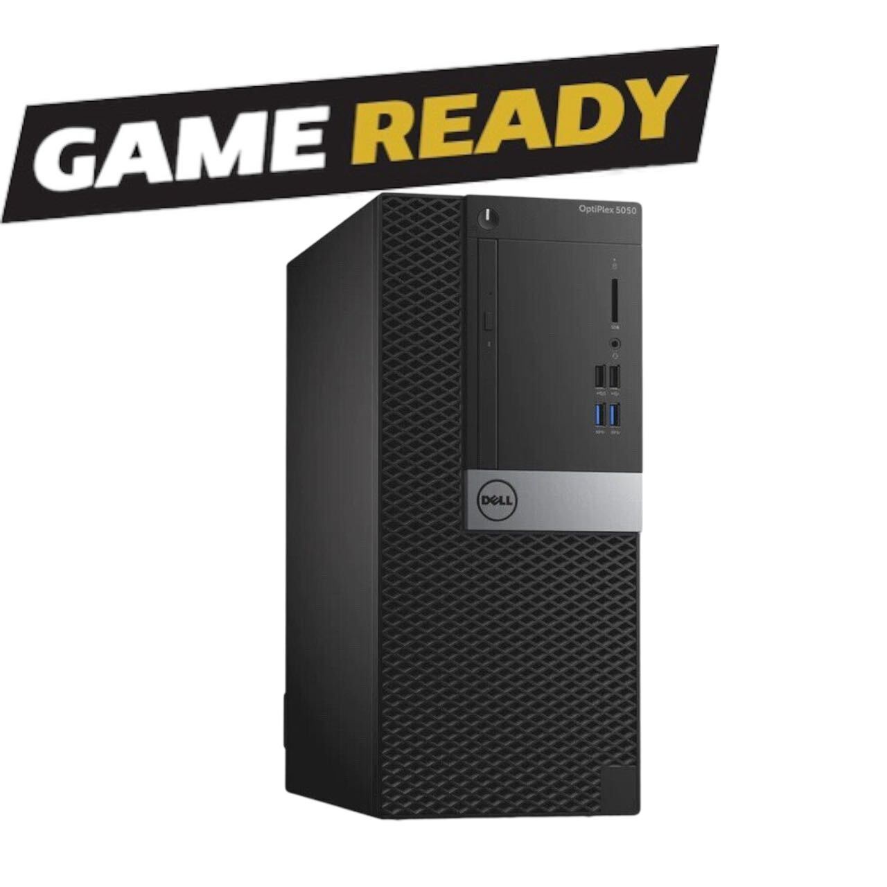 GAMING READY DELL Desktop Computer PC i7 GTX745 16GB RAM 512GB SSD W11 WIFI BT