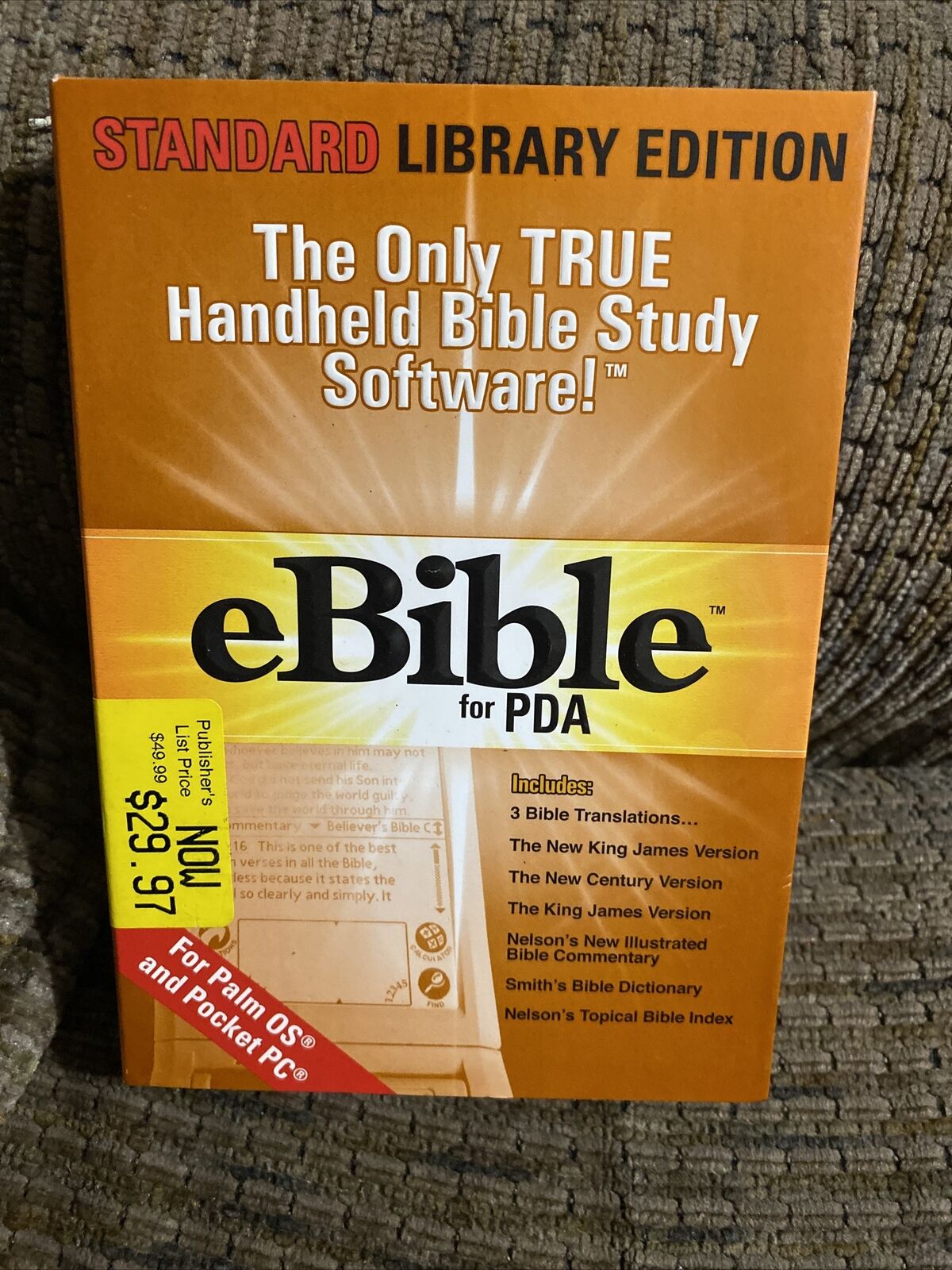 eBible for PDA Handheld Bible Study Software Incudes NKJV NCV King James Version