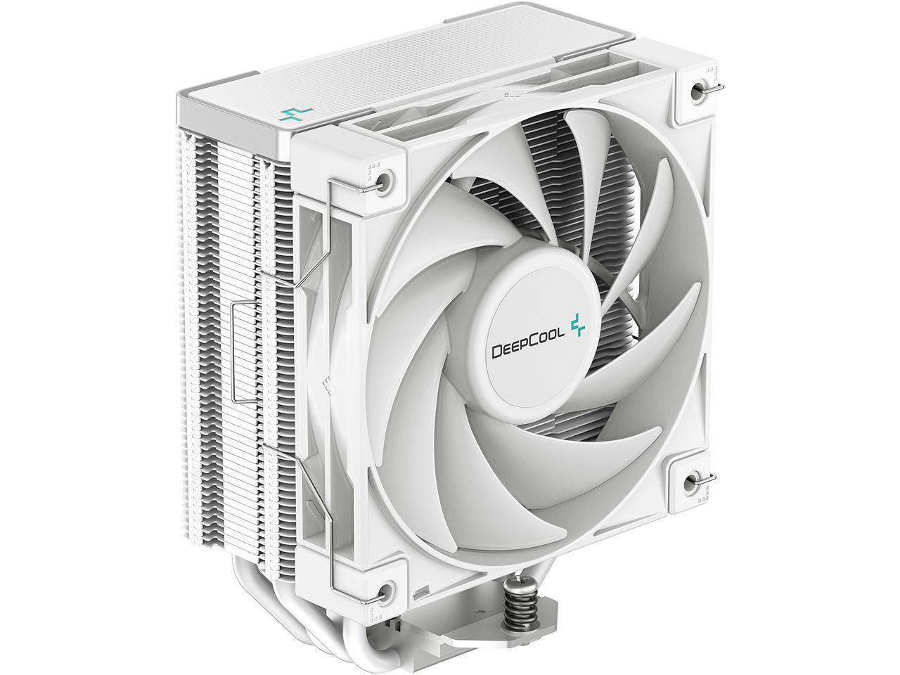DeepCool AK400 WH Performance CPU Cooler, 4 Direct Touch Copper Heat Pipes, 120m