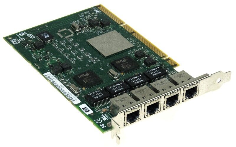 HP 389996-001 NC340T QUAD 4 PORT GIGABIT ETHERNET ADAPTER PCI-X