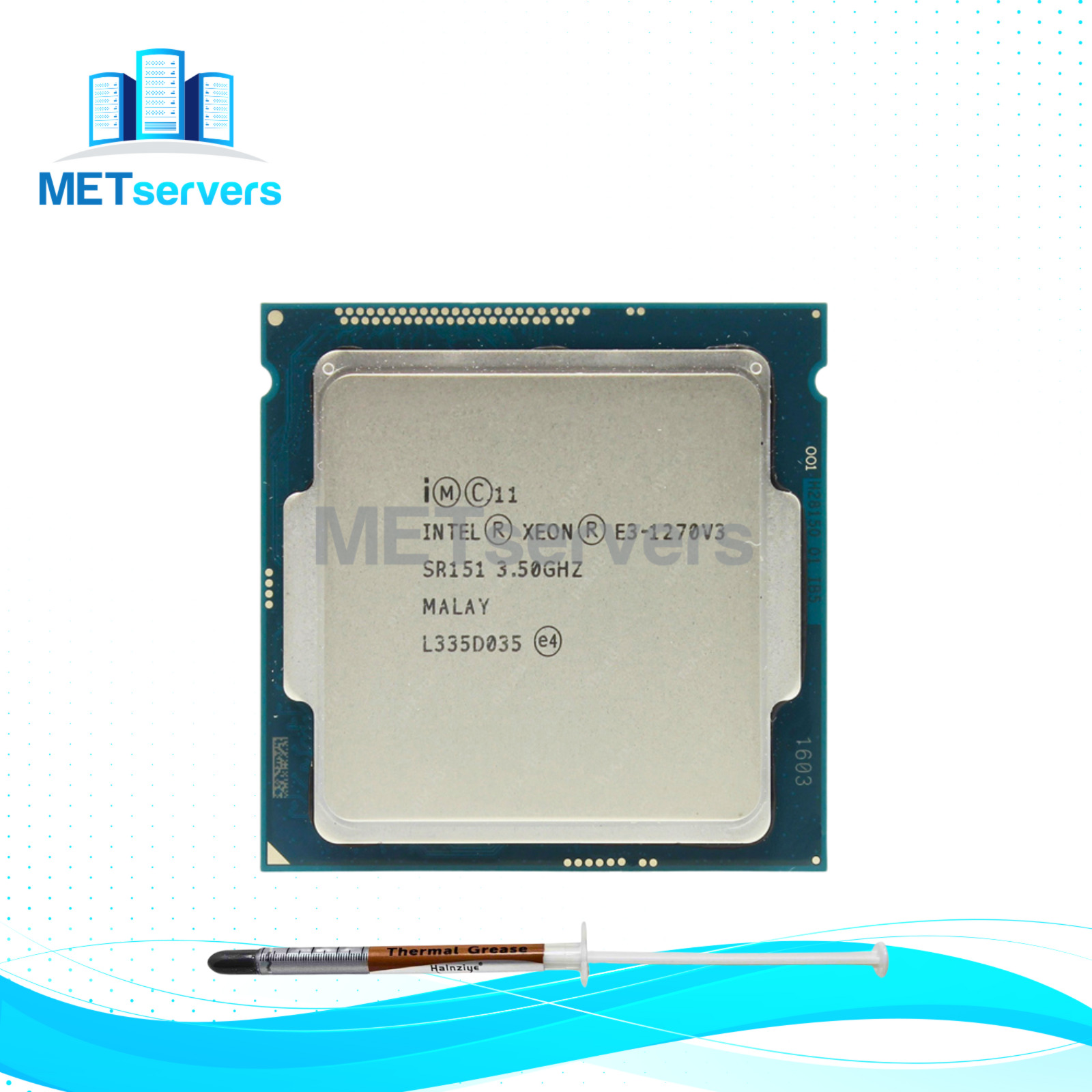 E3-1270 V3 Intel Xeon E3-1270v3 Quad Core 3.5GHz 8MB LGA1150 CPU Processor 