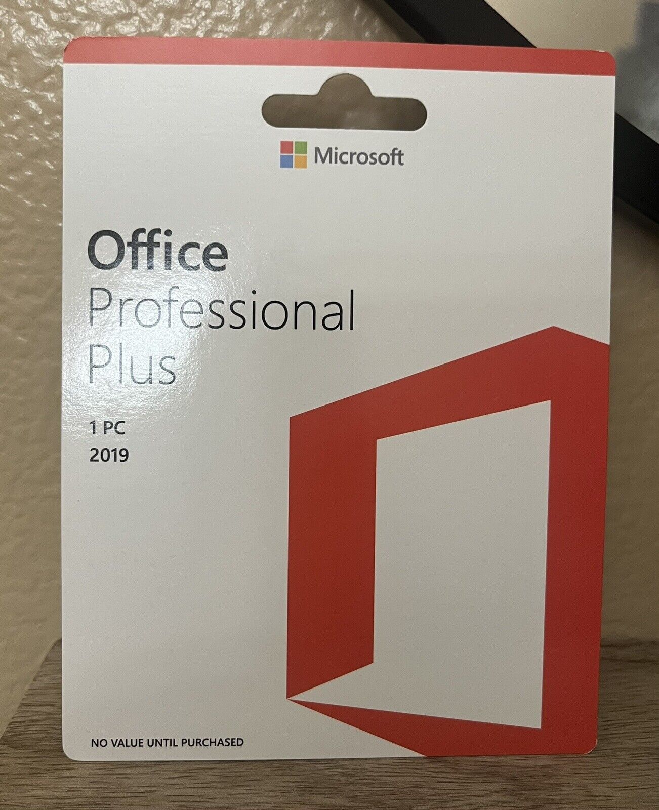 Microsoft Office Professional + , 2019 Card Product Key