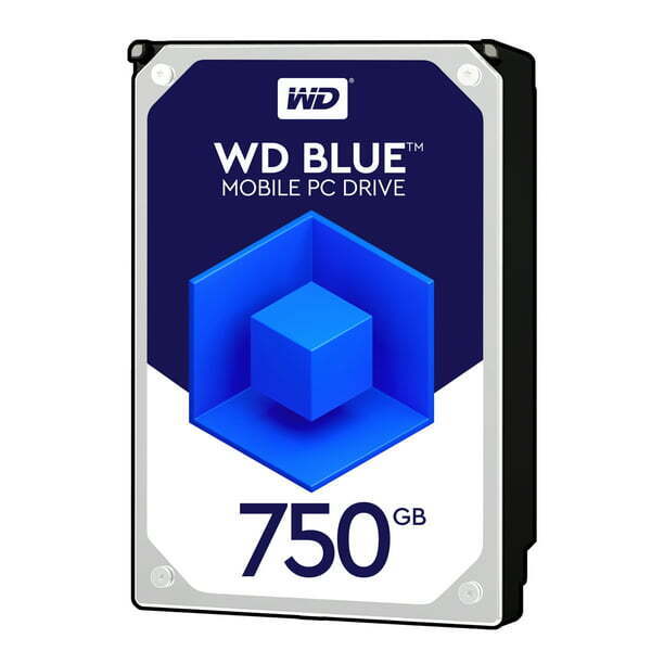 Western Digital 750GB WD Blue SATA HDD, 9.50mm Mobile Hard Drive - RWD7500BPVX