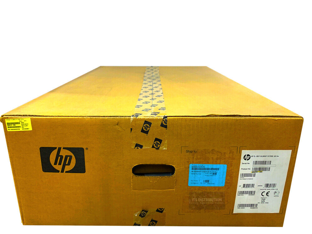 605870-005 I Brand New Factory Sealed HP ProLiant DL385 G7 2U Rack Server