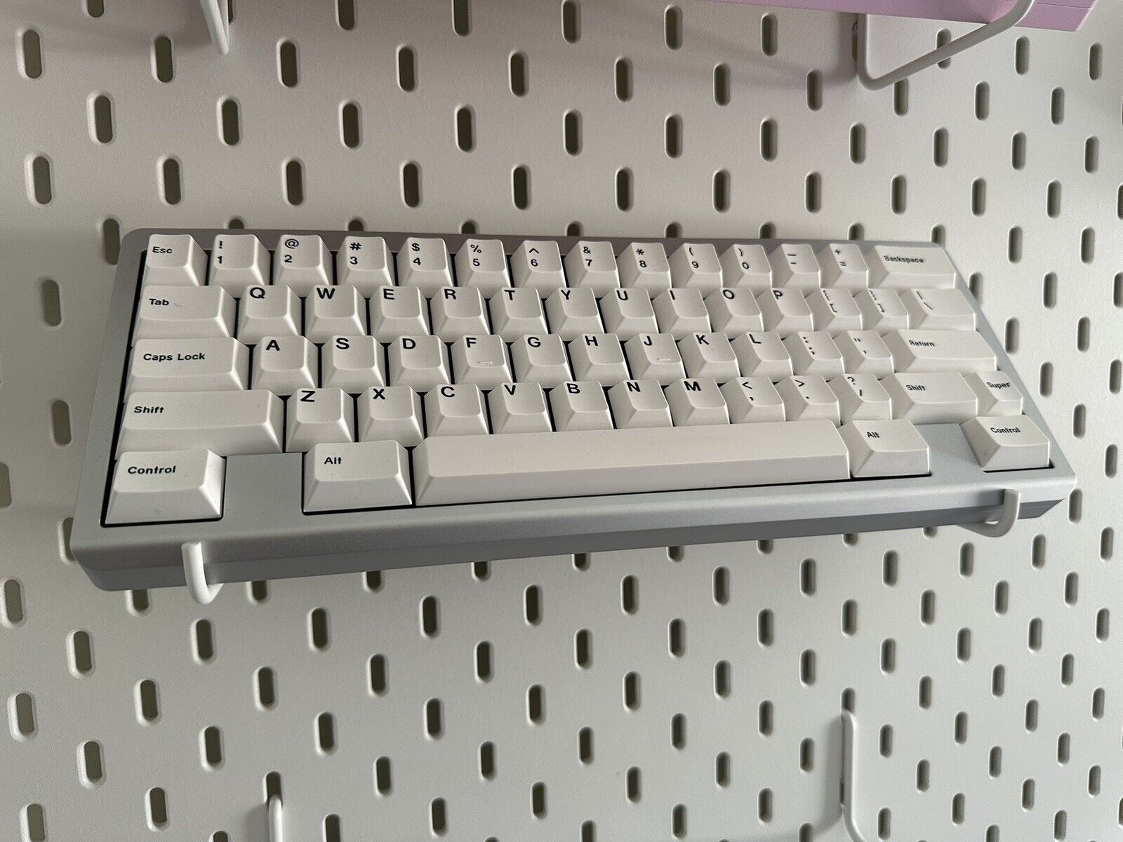 Real Hand Engineering Dalco Mini 959 Mechanical Keyboard SILVER | MINT CONDITION