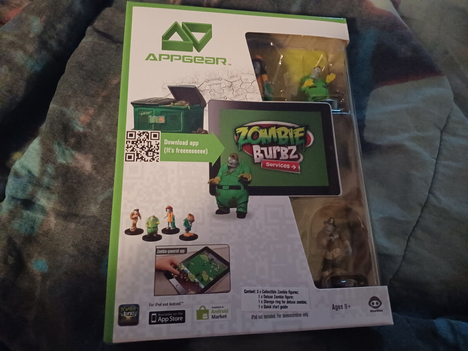 NEW 2011 APPGEAR Zombie Burbz Services Amplified Reality Game iOS iPad Android