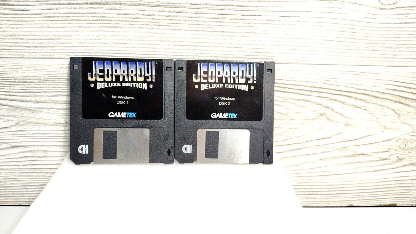 GameTek Jeopardy Deluxe Edition 2 Disk Set For Windows