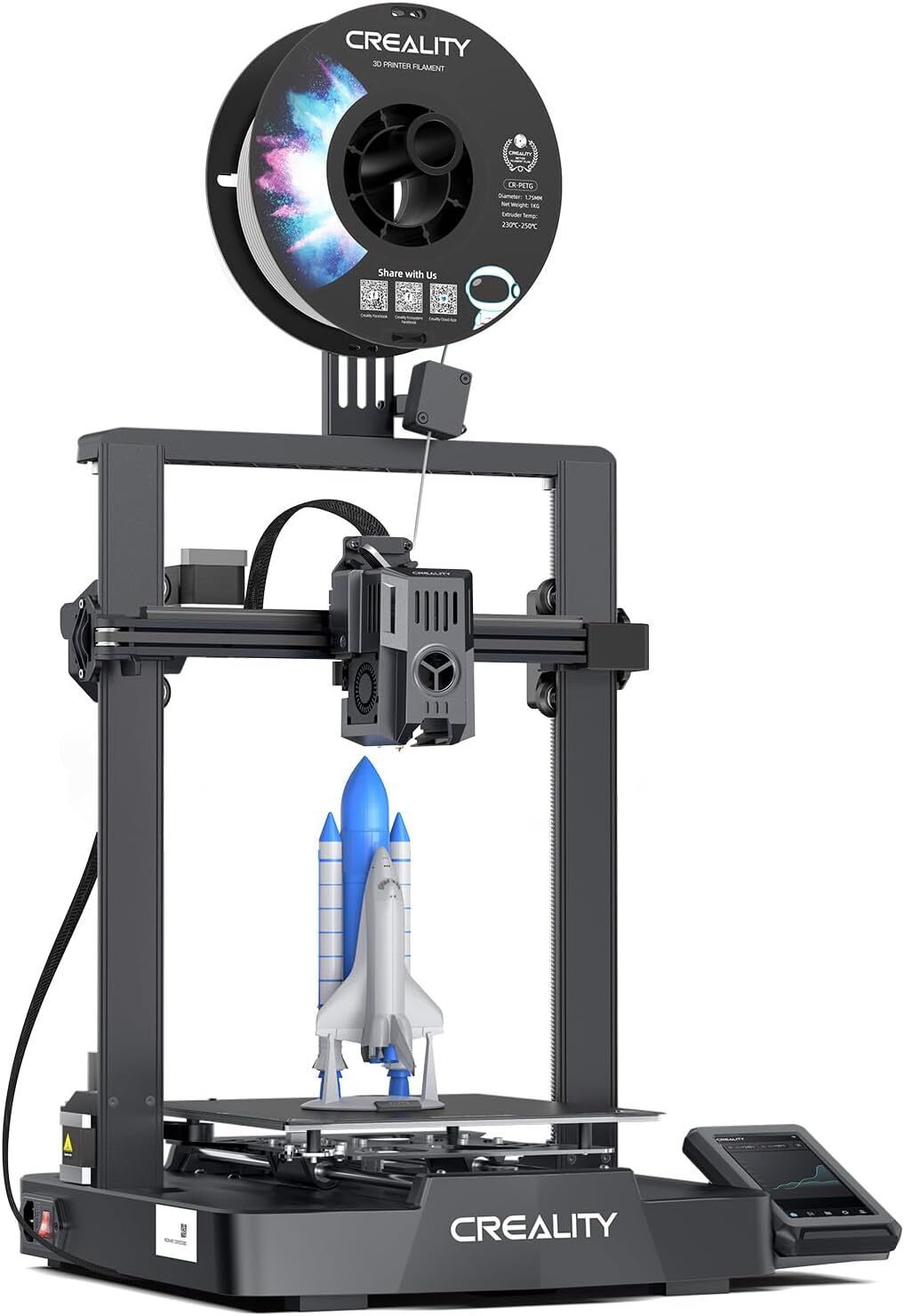 Official Creality Ender 3V3 KE 3D Printer 500mm/s MAX Print Speed 220*220*240mm